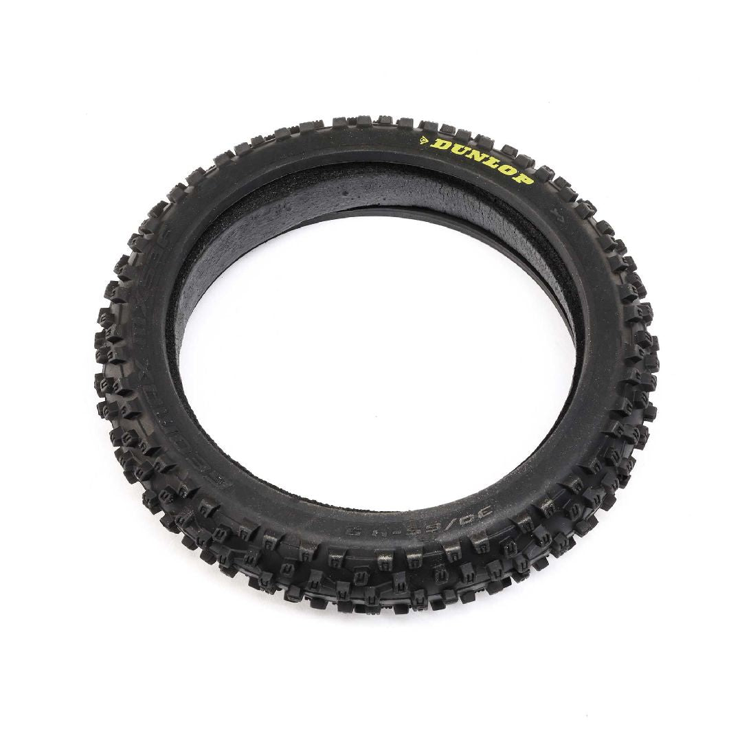 Losi Dunlop MX53 Front Tire w/Foam, 60 Shore: PM-MX