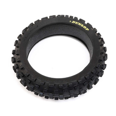 Losi Dunlop MX53 Rear Tire w/Foam, 60 Shore: PM-MX