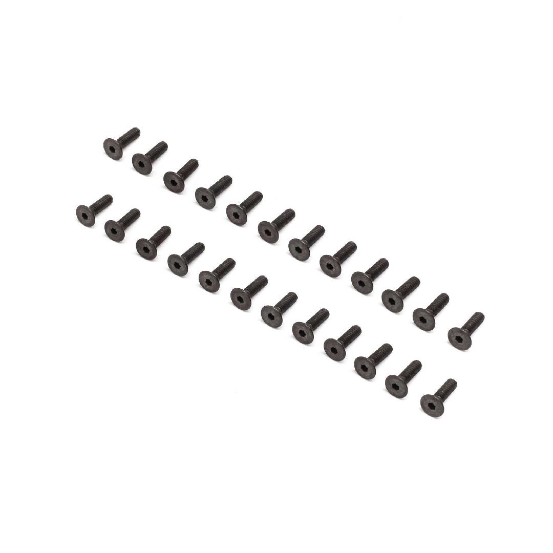 Losi 2-56 x 5/16 Flat Head Screws (24)
