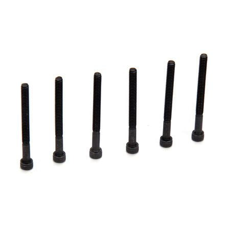 Losi 4-40 x 1 1/4 Cap Head Screws (6)