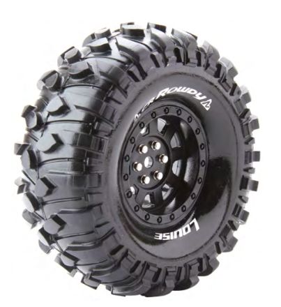 Louise R/C CR-Rowdy 1.9" 1/10 Crawler (Super Soft Compound) Tire Only (2)