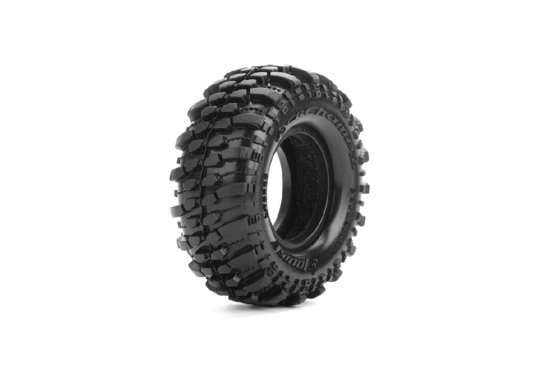 Louise R/C CR-Champ 1.0" 1/18 & 1/24 Crawler (Super Soft Compound) Tire Only (Front/Rear) (2)
