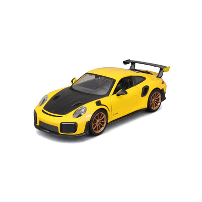 Maisto 1/24 SE 2018 Porsche 911 GT2 RS (Yellow/Black)