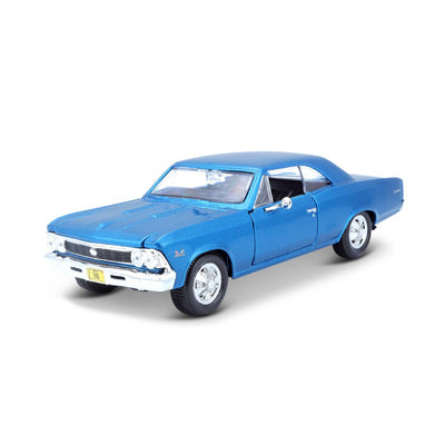 Maisto 1/24 SE 1966 Chevrolet Chevelle SS 396 (Metallic Blue)