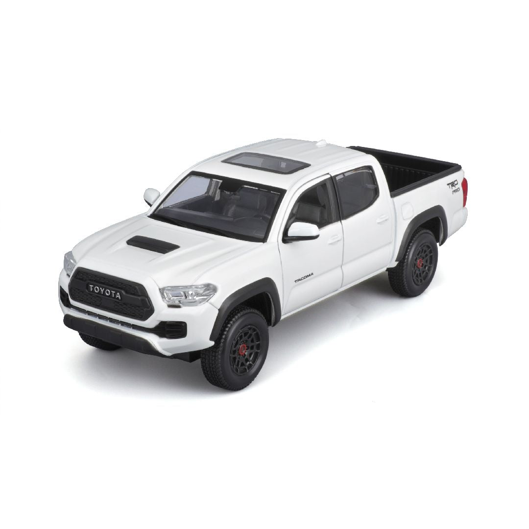 Maisto 1/27 SE 2023 Toyota Tacoma TRD Pro - White