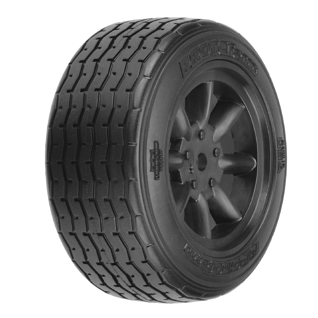 Protoform VTA Front Tire 26mm, Mounted Black Wheel