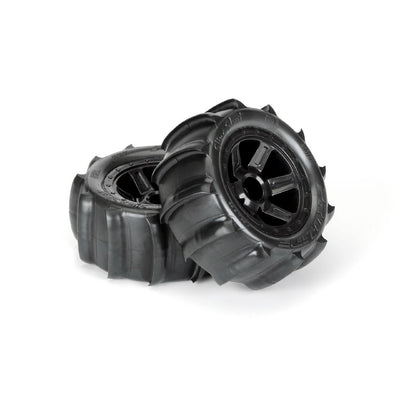 Pro-Line 2.2" Sling Shot Sand Tires on Desperado Wheel (F/R)(2)
