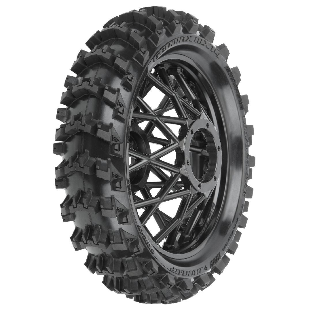 Pro-Line Dunlop Geomax V2 Bead Rear Tire MTD Bullyspoke Black