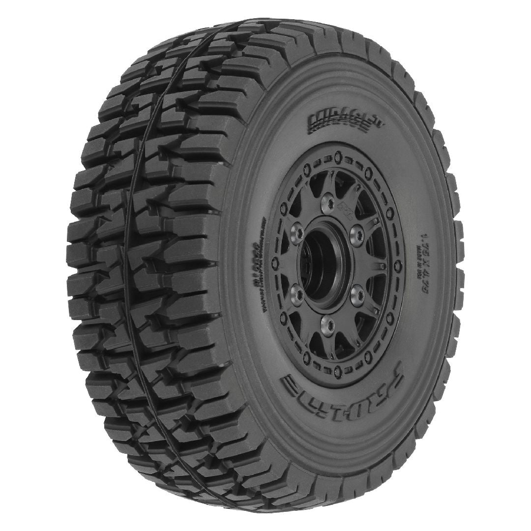 Pro-Line Mirage 2.2"/3.0" BELTED Tires on Rem Hex Wheels (2)