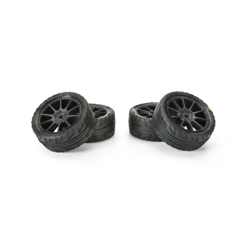 Pro-Line Vector Tire MTD 12mm Black Mach 10 Wheel (4)