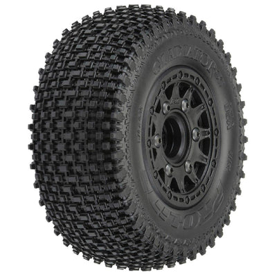 Pro-Line Gladiator 2.2"/3.0" (Med) Tires on Rem Hex Wheels (2)