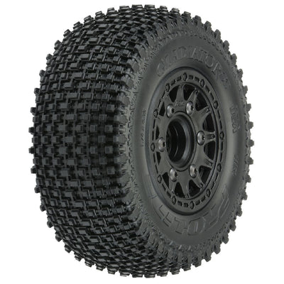Pro-Line Gladiator 2.2"/3.0" (Soft)Tires on Rem Hex Wheels (2)