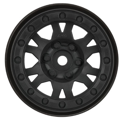 Pro-Line Impulse 1.9" Black Plastic Internal Bead-Loc Wheel