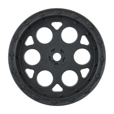 Pro-Line Showtime 2.2" Tire on 12mm Hex Front Black Wheels (2)