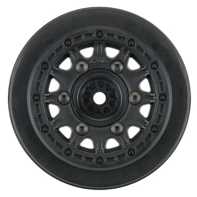Pro-Line 2.2"/3.0" Black Removable Hex SC Wheels (2)