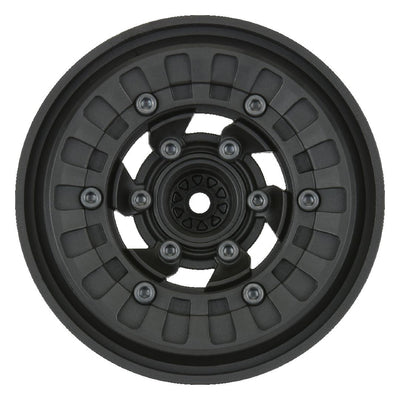Pro-Line Vice CrushLock 2.6" Black Bead-Loc Rem Hex Wheels (2)