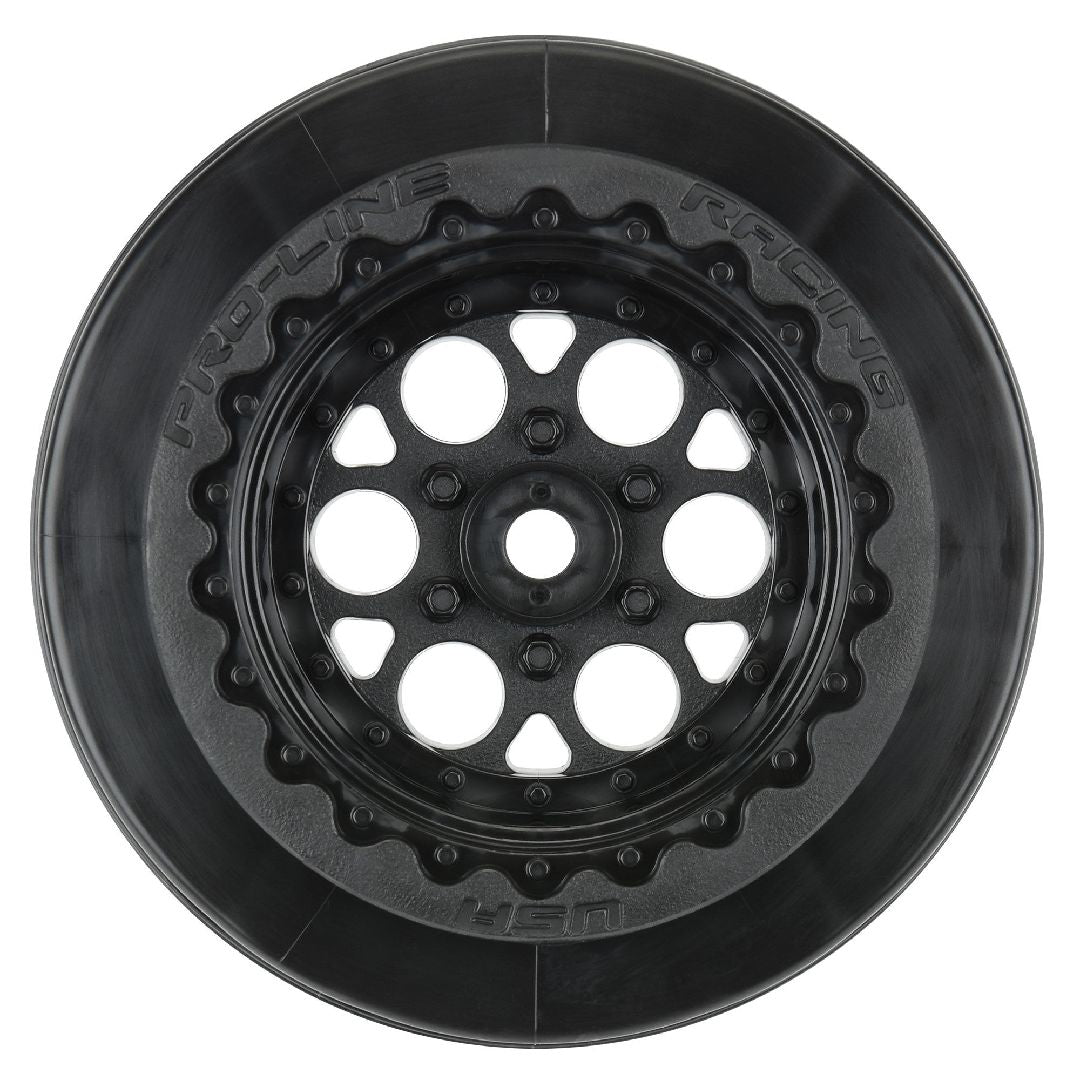 Pro-Line Showtime+ SC 2.2"/3.0" Black Wheels (2)