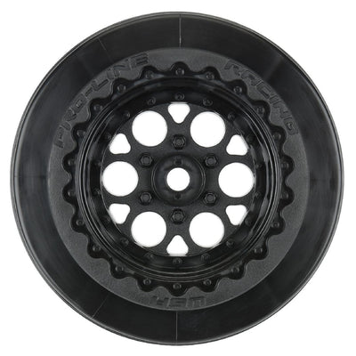 Pro-Line Showtime+ SC 2.2"/3.0" Black Wheels (2)