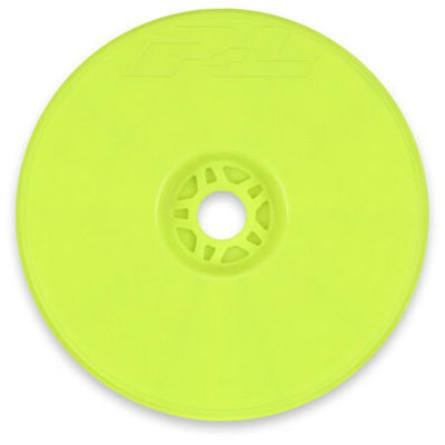 Pro-Line Velocity 4.0" Yellow Front or Rear 0 offset Wheels (4)