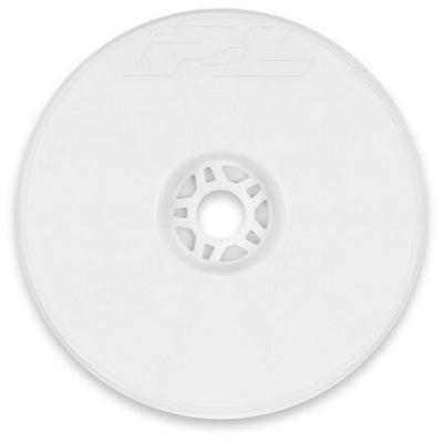 Pro-Line Velocity 4.0" White Front or Rear 0 offset Wheels (4)