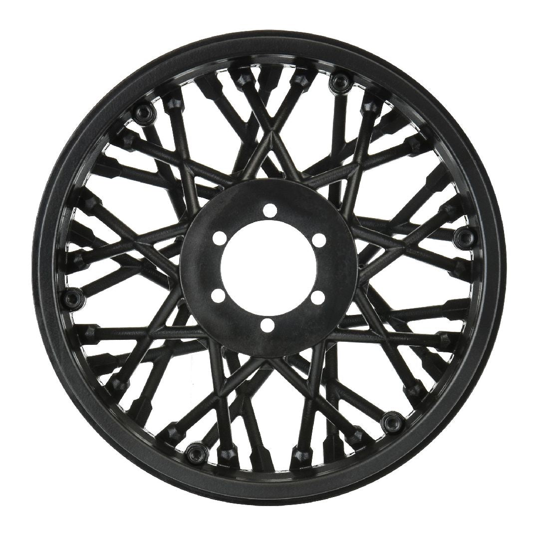 Pro-Line Supermoto Rear Wheel, Black: Promoto-MX