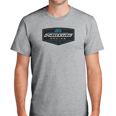Pro-Line Crest Grey T-Shirt - Small