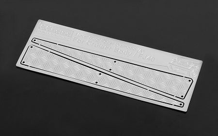 RC4WD Metal Side Diamond (A) Plates RC4WD Cruiser Body (Silver)