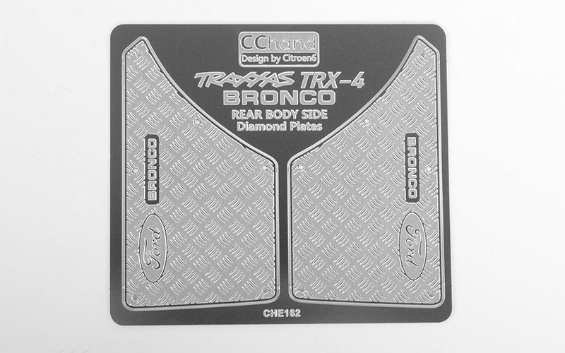RC4WD Rear Quarter Diamond Plates - TRX-4 '79 Bronco Ranger XLT