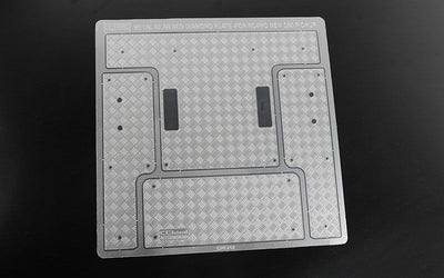 RC4WD Steel Rear Bed Diamond Plates 2015 Land Rover Defender D90
