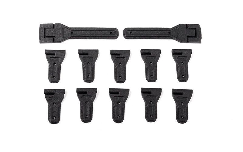 RC4WD Complete Door & Tailgate Hinge Set for Axial 1/6 SCX6 Jeep