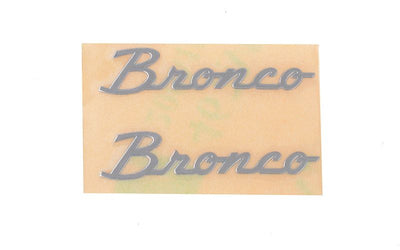 RC4WD Body Decals For TRX-4 2021 Ford Bronco - Silver
