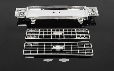 RC4WD Chevrolet Blazer Chrome Front Grill w/Optional Inserts
