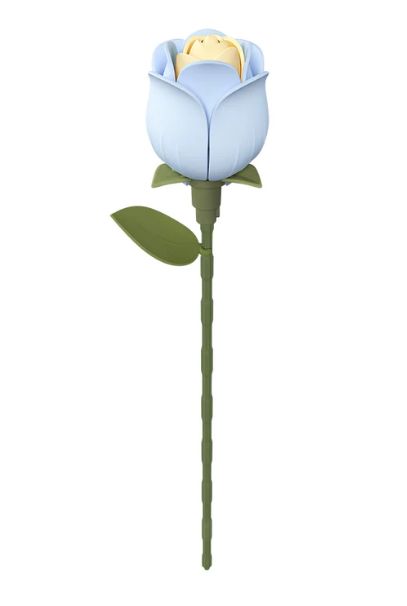 Rowood DIY Blue Rose 3D Wooden Puzzle