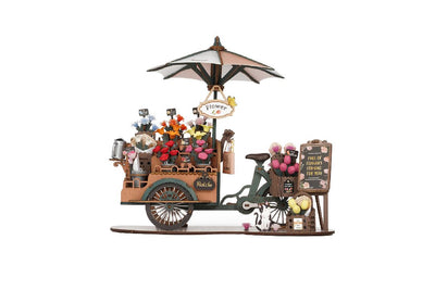 Rolife Blossom Cart 3D Wooden Puzzle