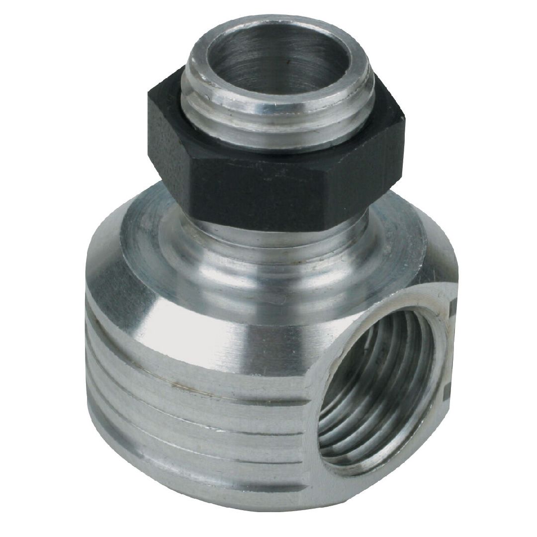 Saito Engines Muffler Right Angle Adapter: FA65-100