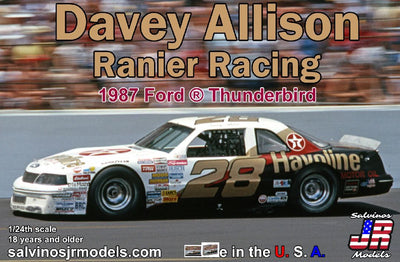 Salvinos JR Models 1/24 Ranier Racing 1986 Tim Richmond Chevrolet Monte Carlo "Folgers"