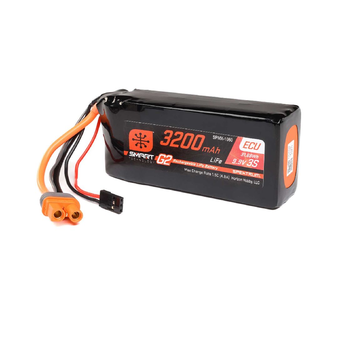 Spektrum Smart G2 ECU LiFe 3200mAh 3S 10C IC3