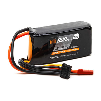 Spektrum 800mAh 3S 11.1V 50C LiPo JST-RCY