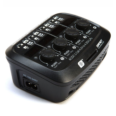 Spektrum Spektrum S44 Micro 4 port AC/DC 1S LiPo Charger