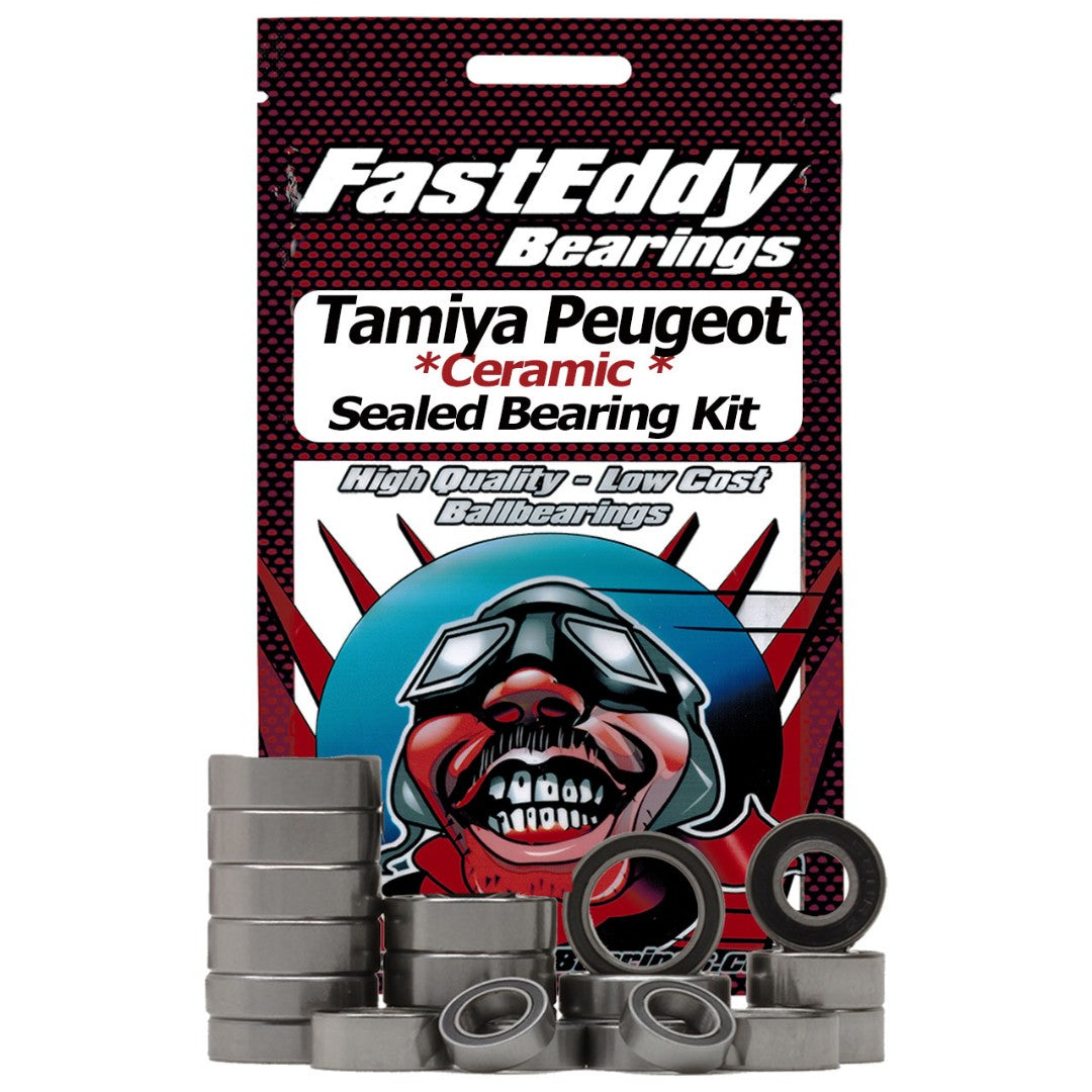 Fast Eddy Tamiya Peugeot (FF-02) Ceramic Rubber Sealed Kit