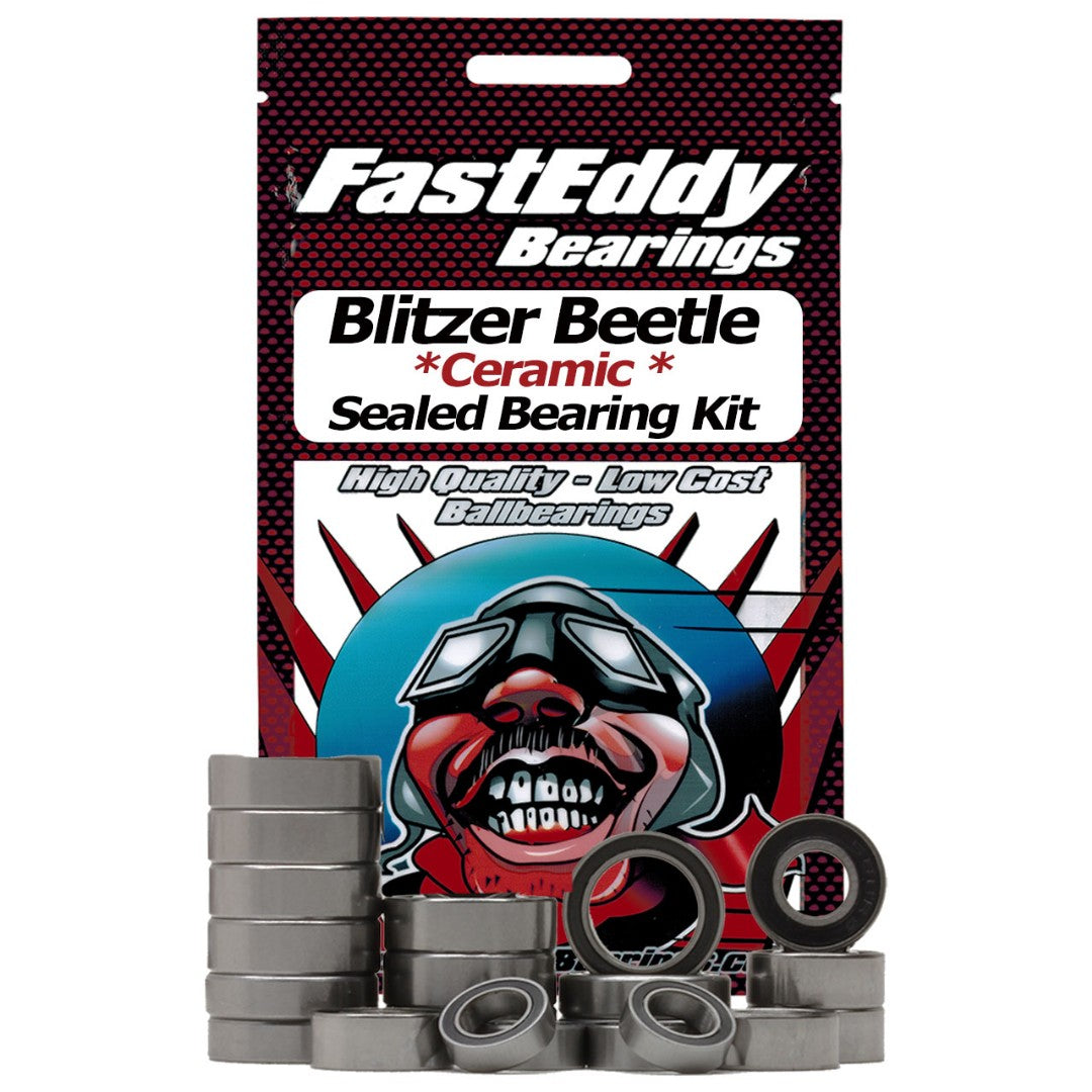 Fast Eddy Tamiya Blitzer Beetle Ceramic Rubber Sealed Kit