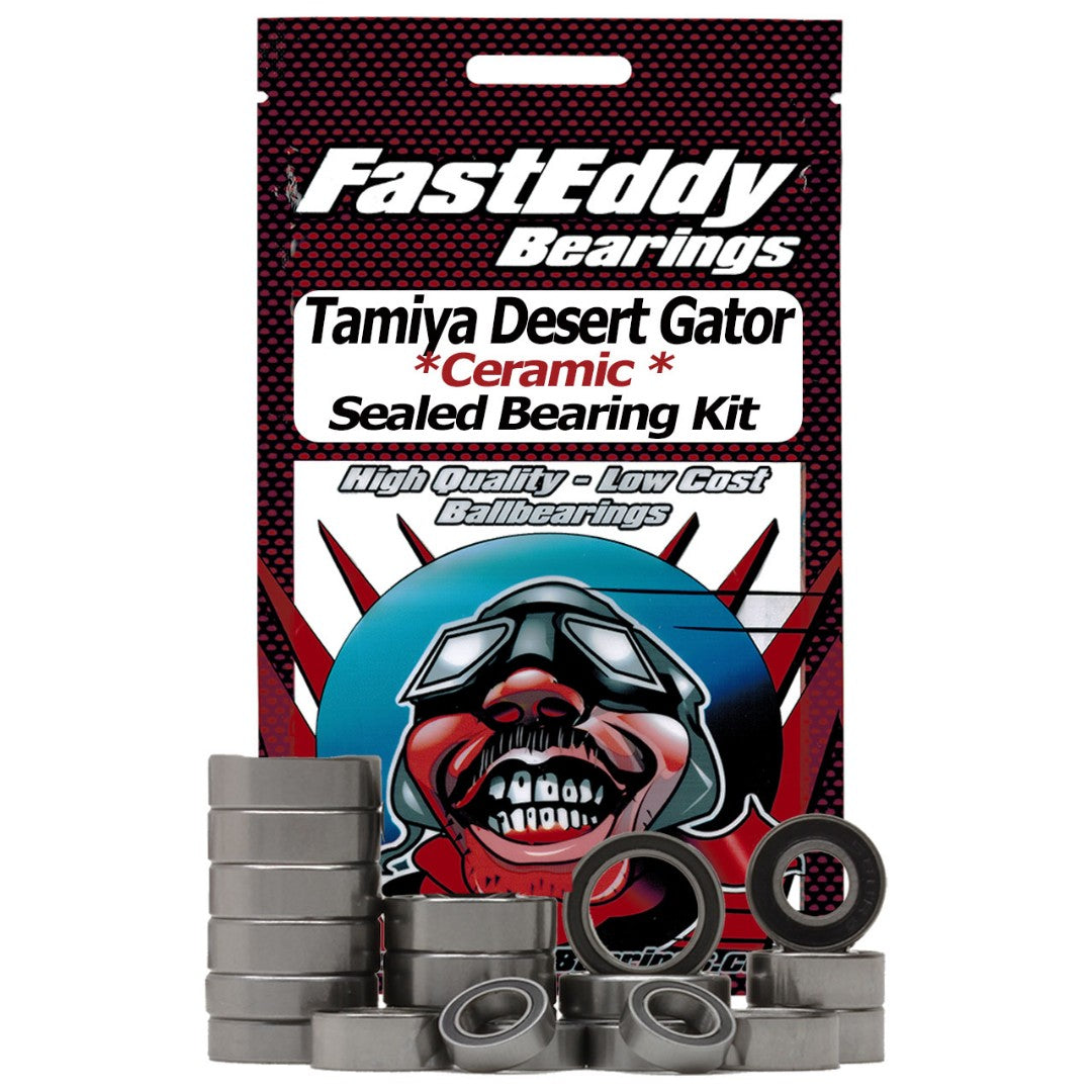 Fast Eddy Tamiya Desert Gator (DT-02) Ceramic Rubber Sealed Kit