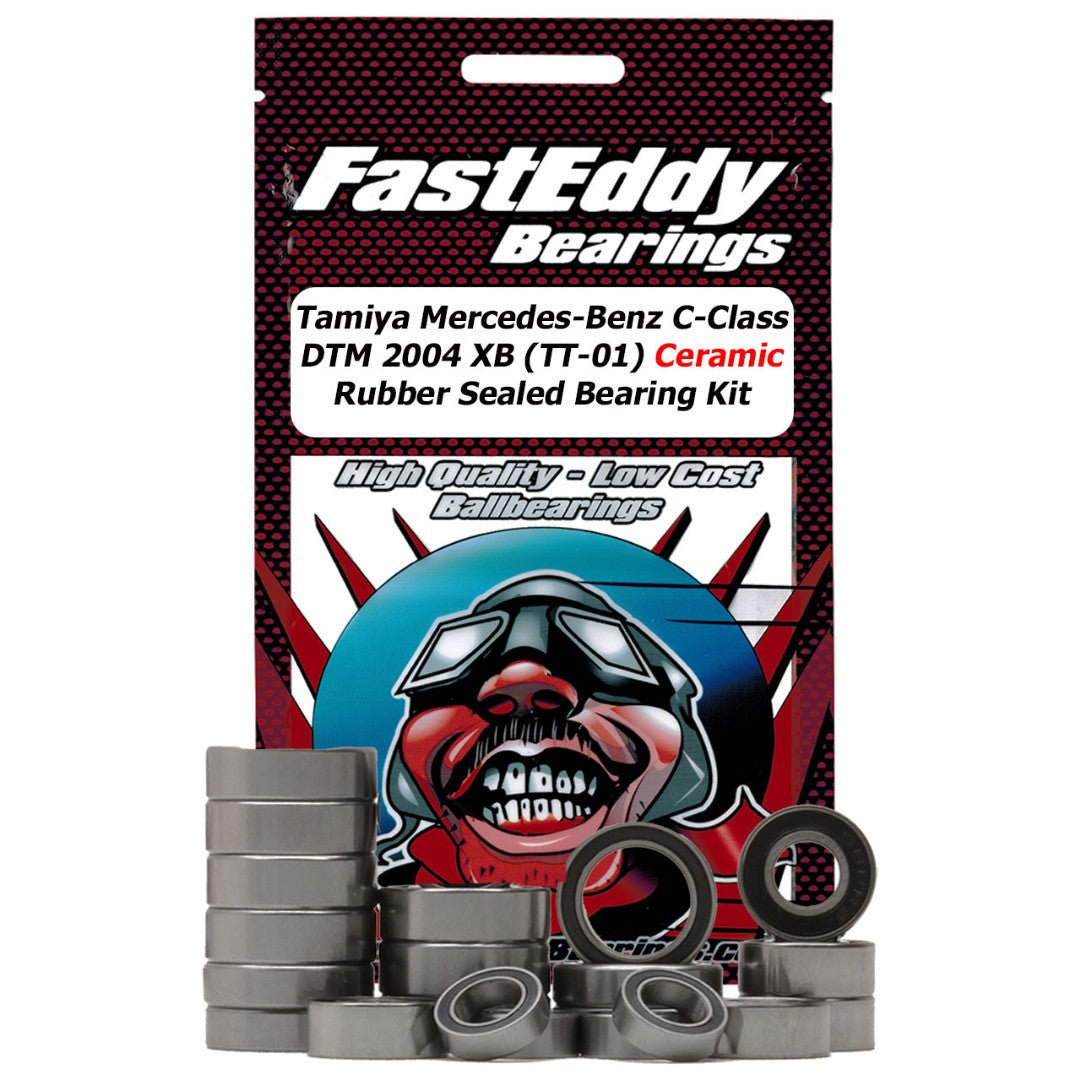 Fast Eddy Tamiya C-Class DTM 2004 XB(TT-01) Ceram Rubbr Sld Kit