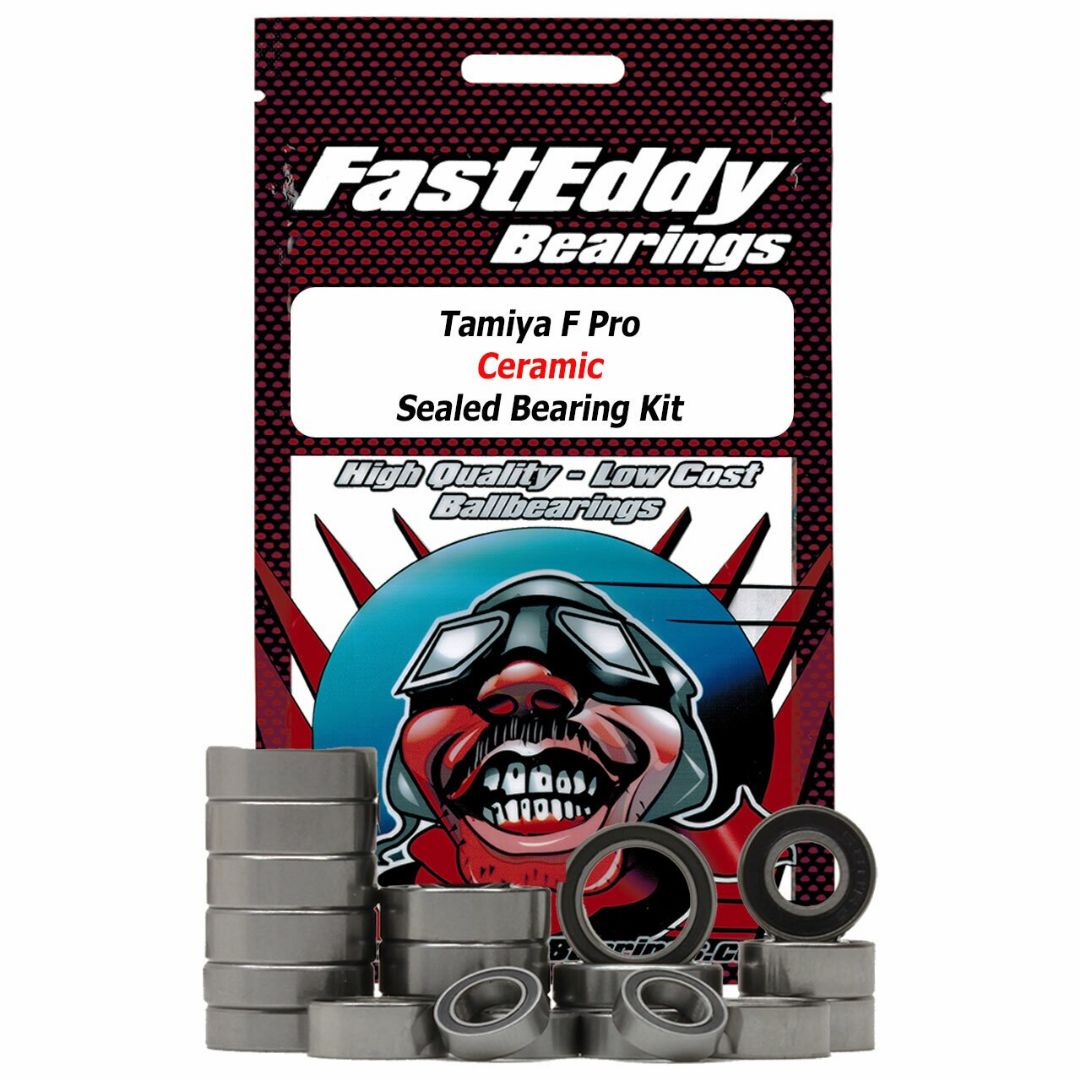 Fast Eddy Tamiya Ferrari F430 (TT-01) Ceramic Sealed Bearing Ki