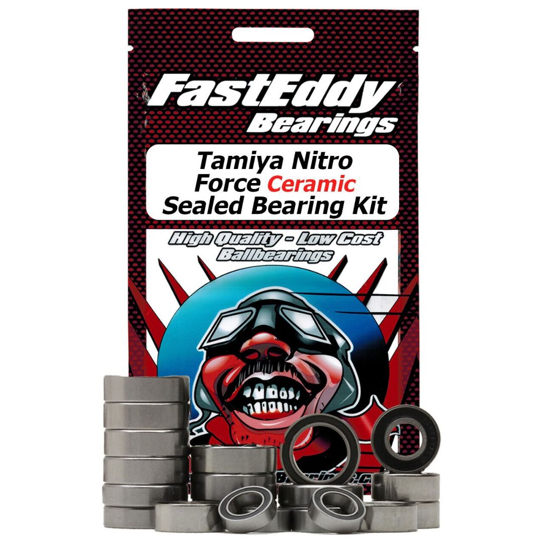 Fast Eddy Tamiya Nitro Force Ceramic Sealed Bearing Kit