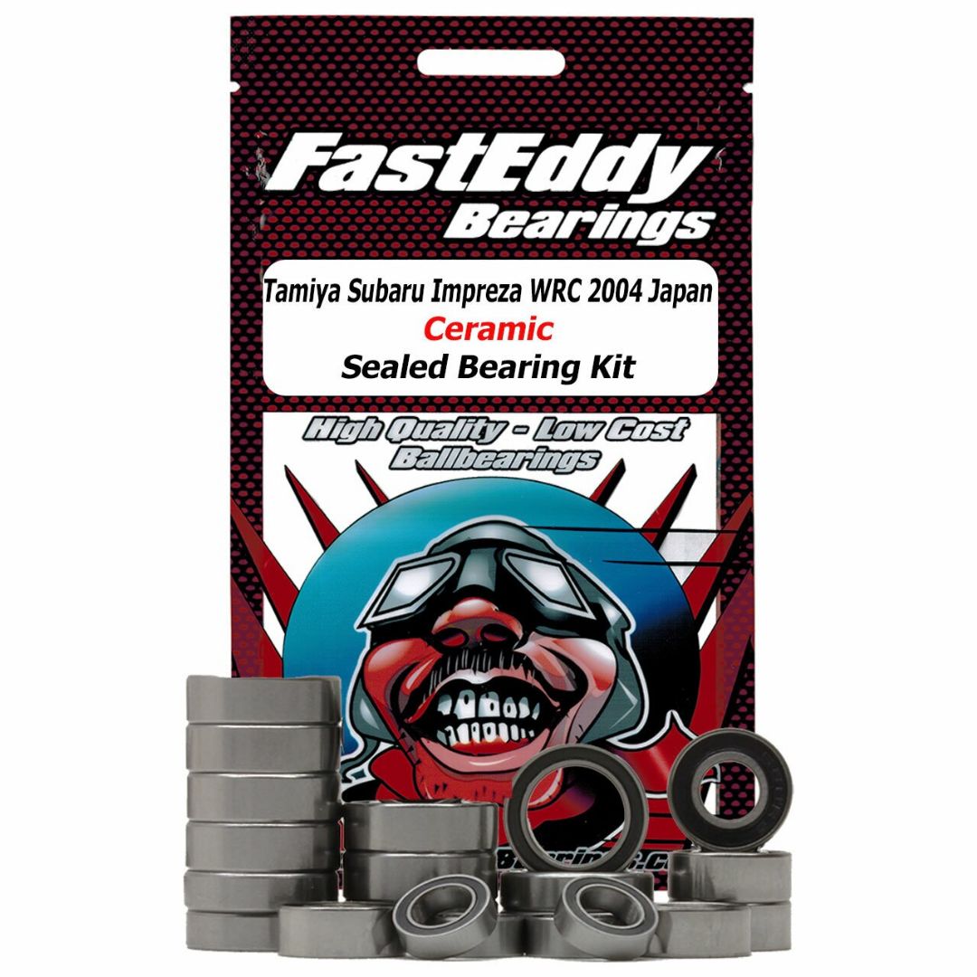 Fast Eddy Tamiya Subaru Impreza WRC 2004 Japan (TB-02) Ceramic