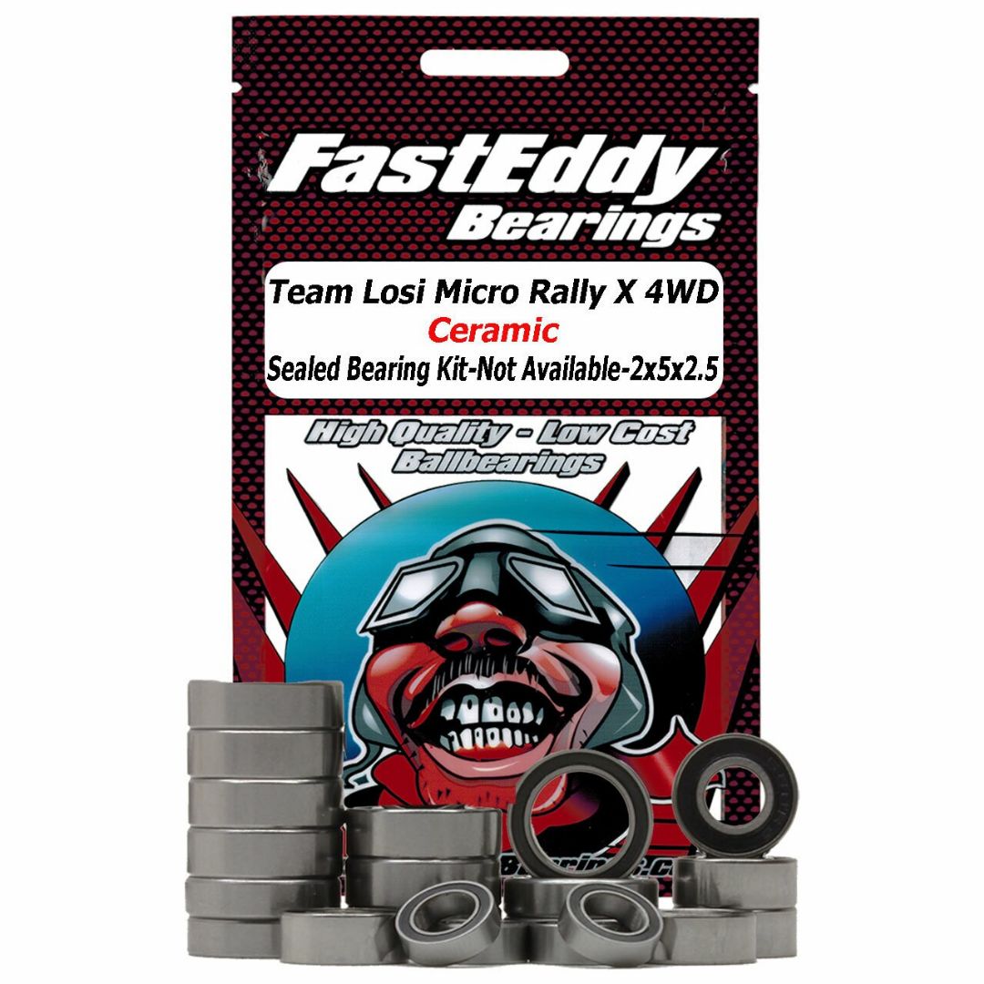 Fast Eddy Team Losi Micro Rally X 4WD Ceramic Sealed Bearing Ki