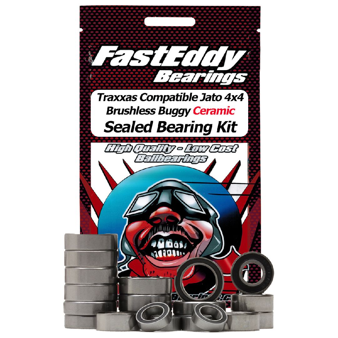Fast Eddy Traxxas Jato 4x4 Buggy Ceramic Sealed Bearing Kit