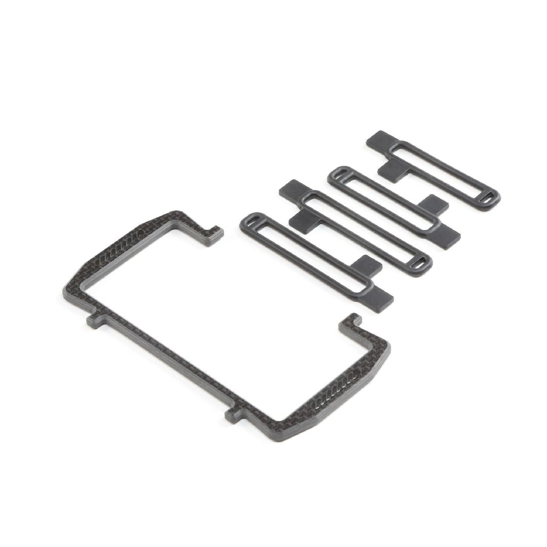 TLR Carbon Battery Cradle: 22 5.0