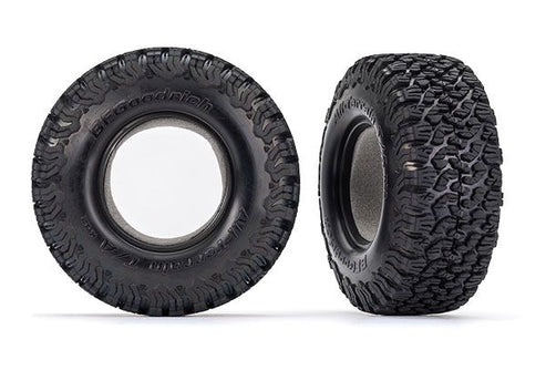 Traxxas Tires, BFGoodrich All-Terrain™ T/A KO2 (Dual Profile 4.5x1.7- 2.2/3.0") (2)/ Foam Inserts (2)